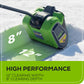 48V (24V x 2)  12" Cordless Battery Snow Shovel w/ (2)4.0Ah Battery & Dual Port Charger