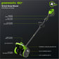80V 12" Cordless Battery LED Snow Shovel w/ 4.0Ah Battery & 6A Charger
