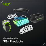 40V 16" Cordless Battery Snow Blower: 5.0 Ah Battery and Charger