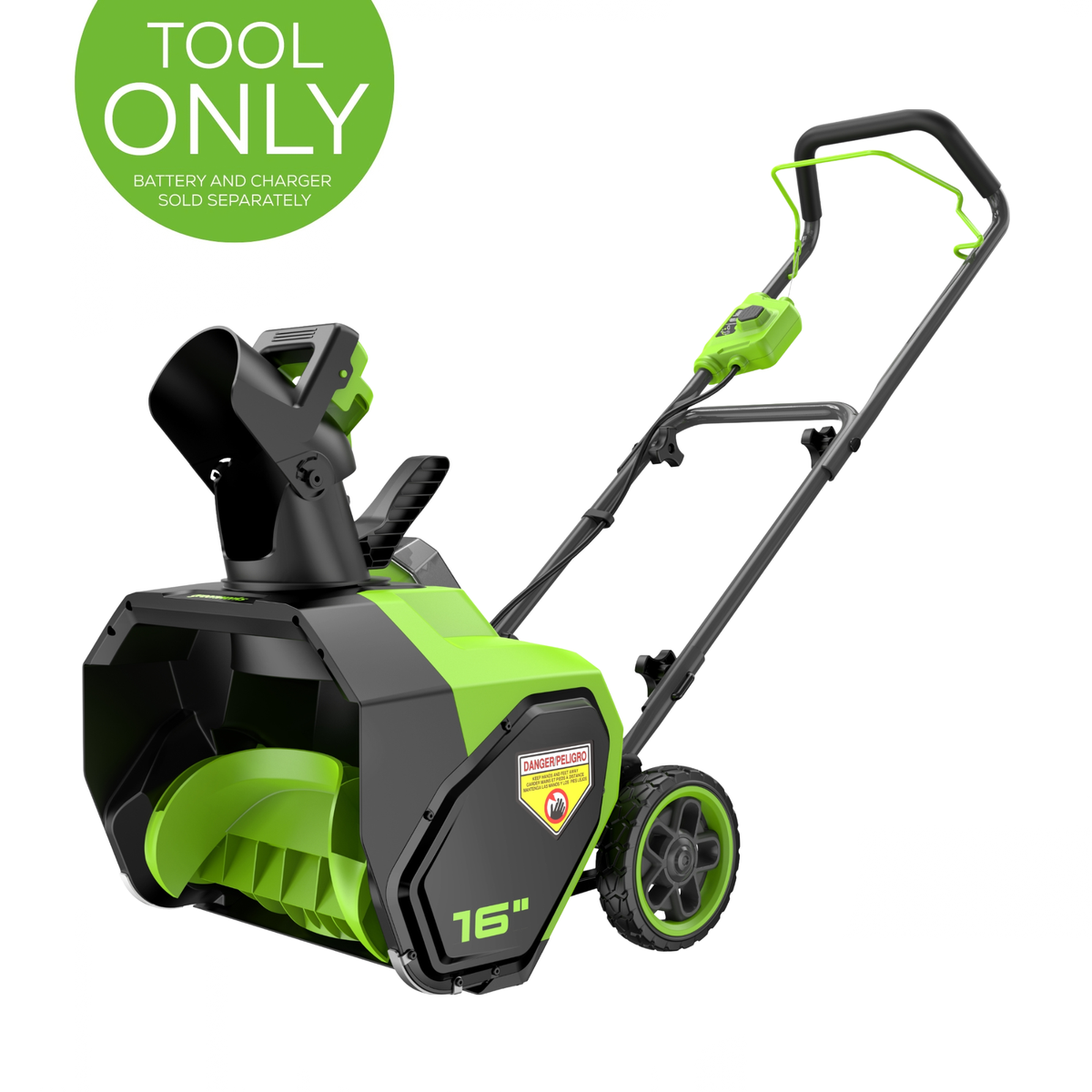 40V 16" Cordless Battery Snow Blower(Tool Only)