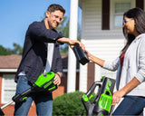 60V 16" String Trimmer and 8" Edger Combo Kit w/ 2.0Ah Battery & Charger