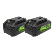 <h3>(2) 4.0Ah Batteries</h3><p>Edge up to 1+ Miles on a single charge.</p>