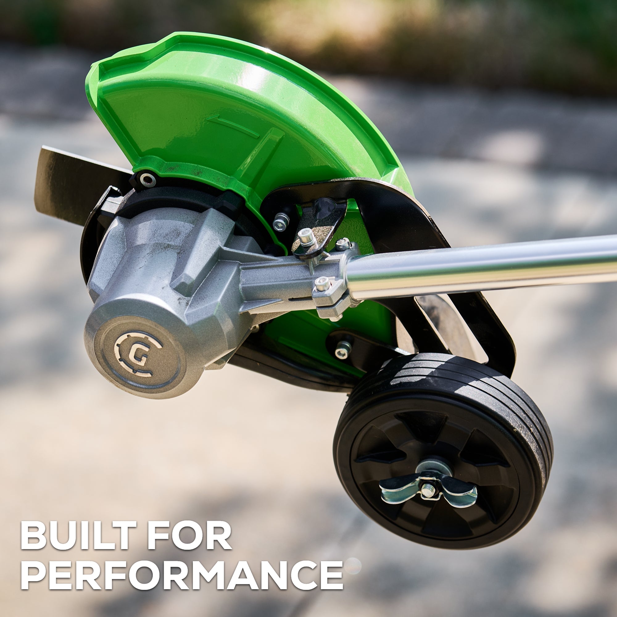 82V 8" Cordless Battery Edger: 4.0 Ah Battery and Dual-Port Charger