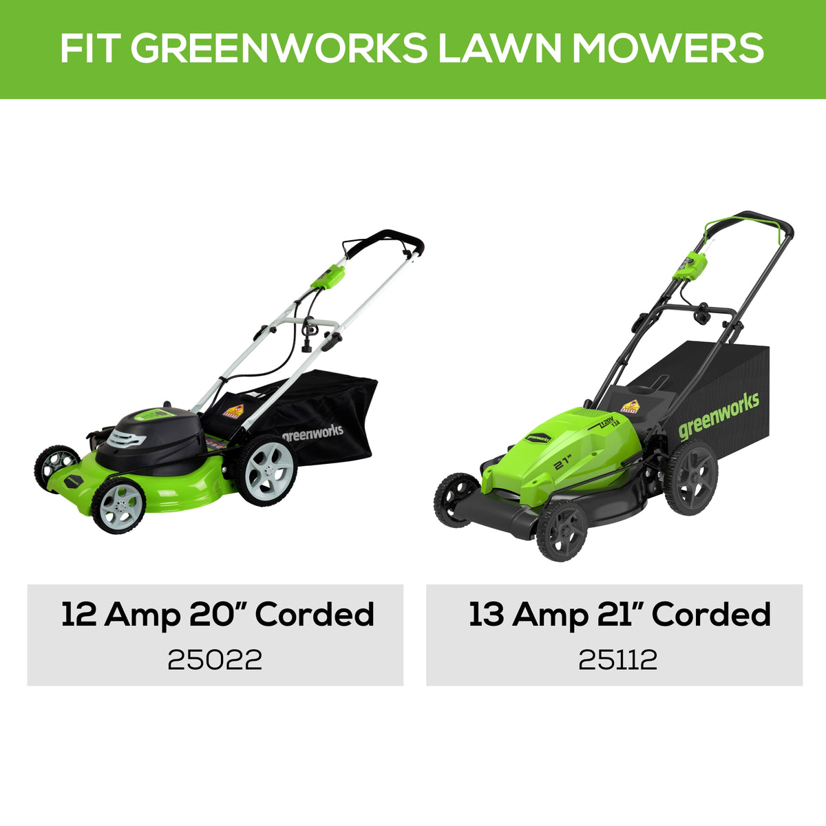 20" Replacement Blade for Select Corded Lawn Mowers