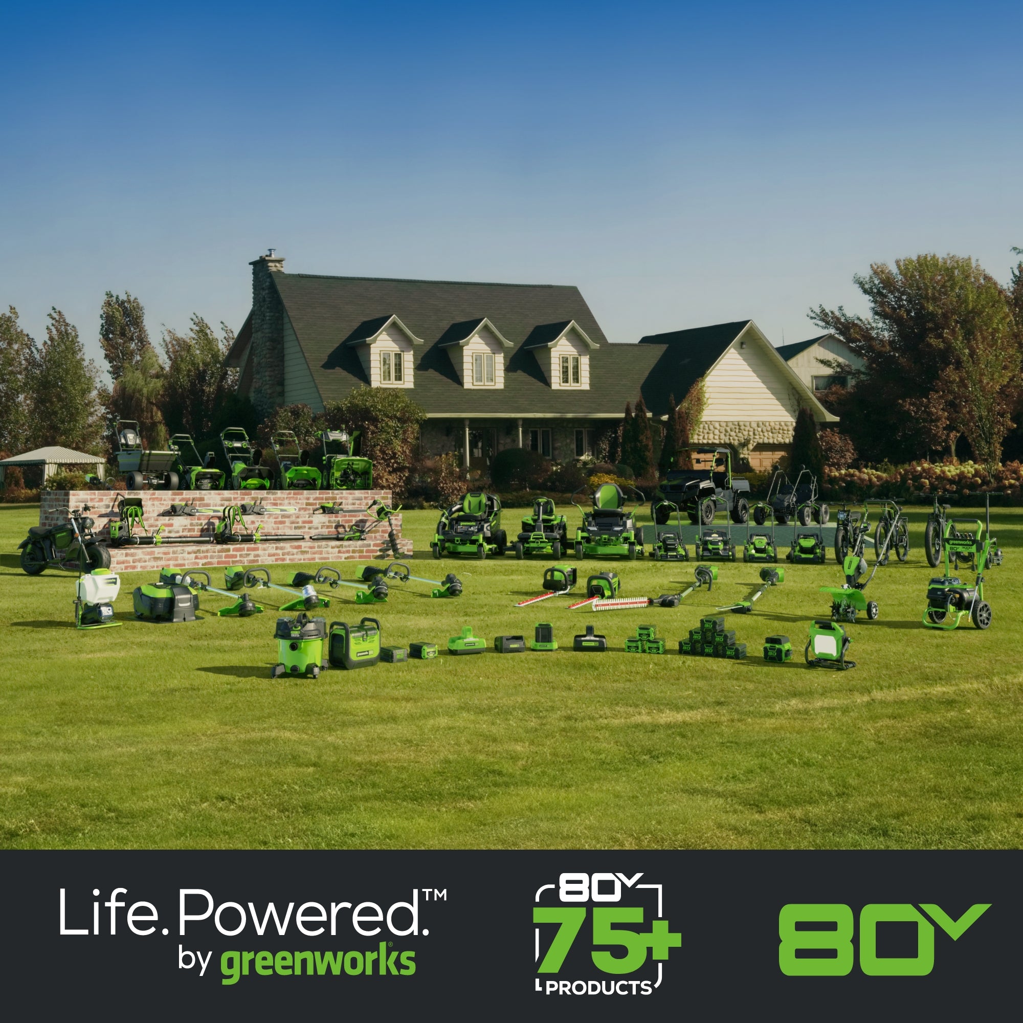 80V 2000W 4-Slot Inverter Portable Power Station (Tool Only)