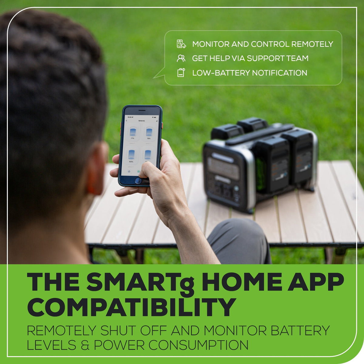 24V 500W Portable Power Station (Tool Only) | Greenworks Tools