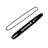 14" Replacement Chainsaw Chain and Bar Combo Kit, 3/8" Pitch, .050" Chain Gauge and 52 DL