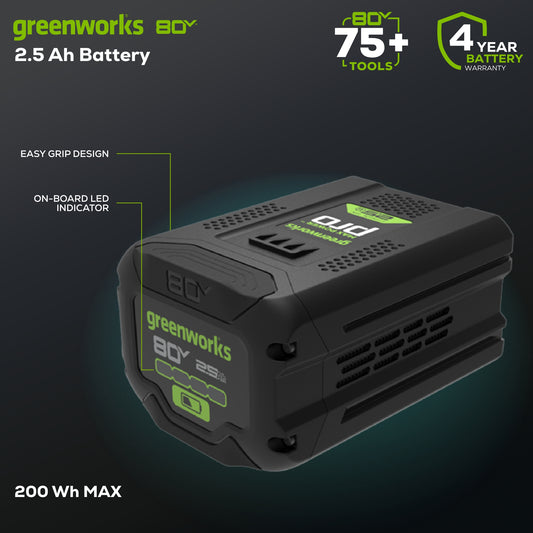 80V 2.5 Ah Lithium-Ion Battery