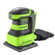 <h3>24V Cordless Battery Quarter Sheet Sander</h3><ul><li>(1) Punch Pad</li><li>(1) Dust Bag</li><li>(4) Sandpaper Sheets(60,80,150,and 220 Grit)</li></ul>