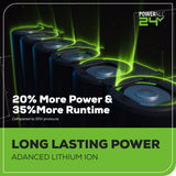 24V 3in x 18in Brushless Cordless Belt Sander and Dust Bag w/ 4.0Ah Battery & Charger