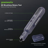 8V Rotary Tool Kit