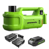 24V Cordless Battery Car Jack: 2.0 Ah Battery and Charger