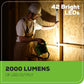40V AC/DC 2000 Lumen LED Work Light (Tool Only)