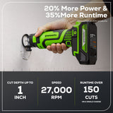 24V Cordless Battery Speed Saw Rotary Cutter (Tool Only)