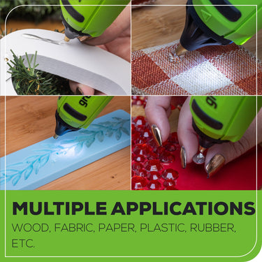 24V Cordless Battery Heat Glue Gun (Tool Only)