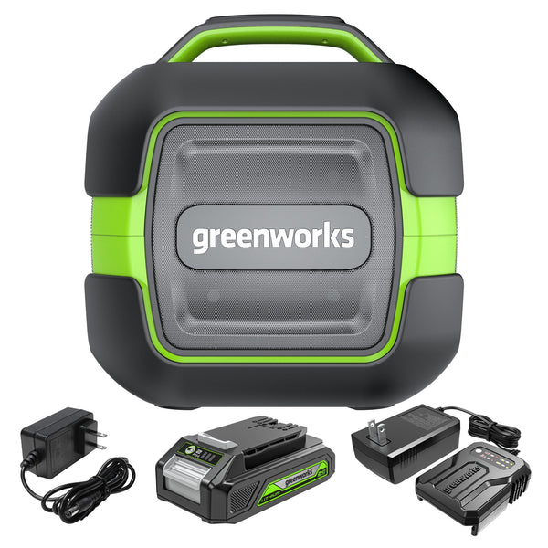 24V Cordless Battery Bluetooth Speaker | Greenworks Tools