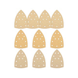 10PCS 5-1/2" Detail Sander Sanding Sheets