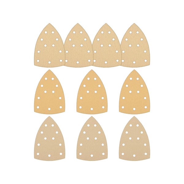 10PCS 5-1/2" Detail Sander Sanding Sheets