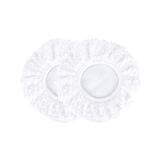 2PCS 10" White Buffer Pad