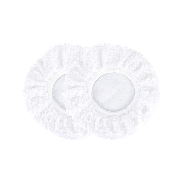 2PCS 10" White Buffer Pad