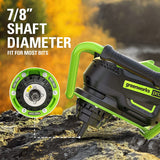 80V Cordless Battery Brushless Earth Auger / Post Hole Digger w/ 4Ah Battery & Charger