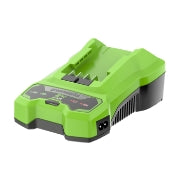 <h3>2A Charger</h3><p>Fully recharge your 1.5Ah battery in 45 minutes.</p>