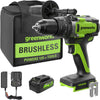 24V 1/2" 1240 in/lbs Hammer Drill: 4.0 Ah Battery and Charger