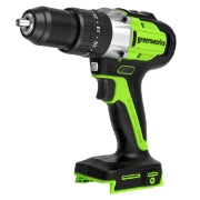 <h3>24V 1/2" 530 in/lbs Hammer Drill</h3><ul><li>(1)Belt Clip Attachment</li></ul>