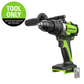 24V 1/2" 1240 in/lbs Hammer Drill (Tool Only)