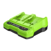 <h3>2A Charger</h3><p>Fully recharge your 2.0Ah battery in 60 minutes.</p>