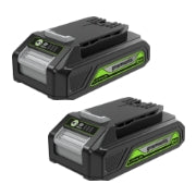 <h3>(2) 2Ah Battery</h3><p> Up to 180 5/16" x 3" Lag Screws on a single charge</p>