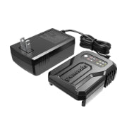 <h3>2A Charger</h3><p>Fully recharge your 2.0Ah battery in 60 minutes.</p>