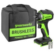 <h3>24V 1/4" 2650 in/lbs Brushless Impact Driver</h3><ul><li>(1)Belt Clip</li><li>(1)Bit</li><li>(1)Tool Bag</li></ul>