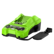 <h3>2A Charger</h3><p>Fully recharge your 2.0Ah battery in 60 minutes.</p>