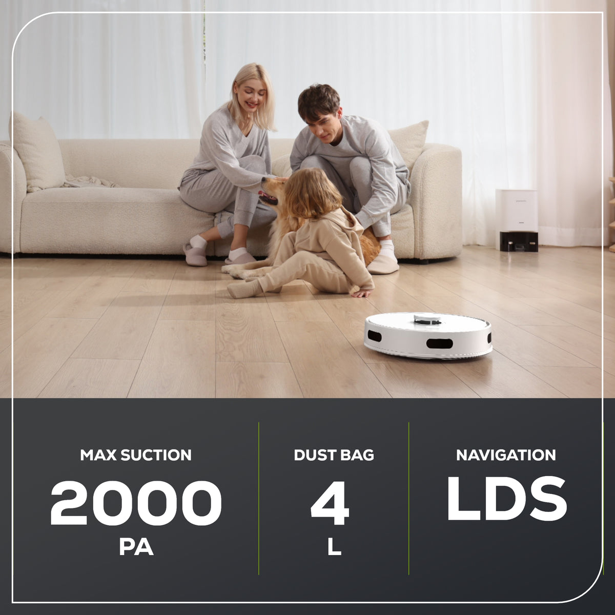 Self-Cleaning Smart App Controlled Robot Vacuum