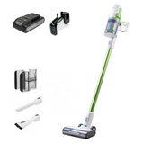 24V Cordless Battery Green Stick Vacuum w/ 4.0Ah Battery & Compact Charger