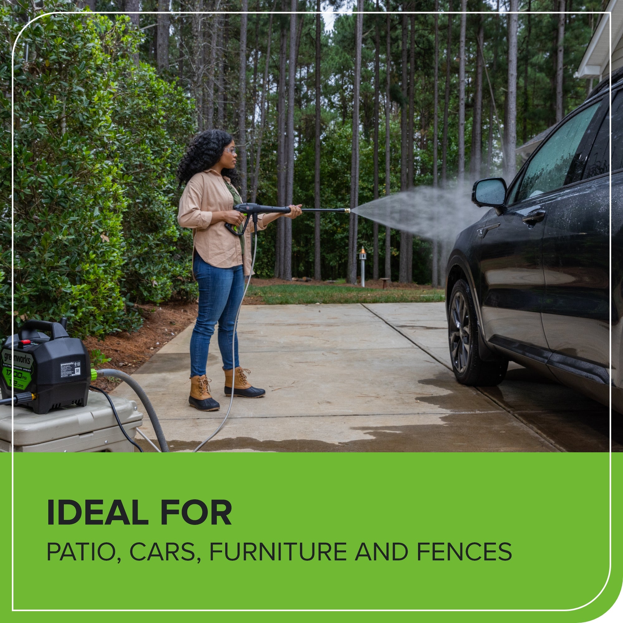 1700-PSI Hand Carry 1.2-GPM Electric Pressure Washer