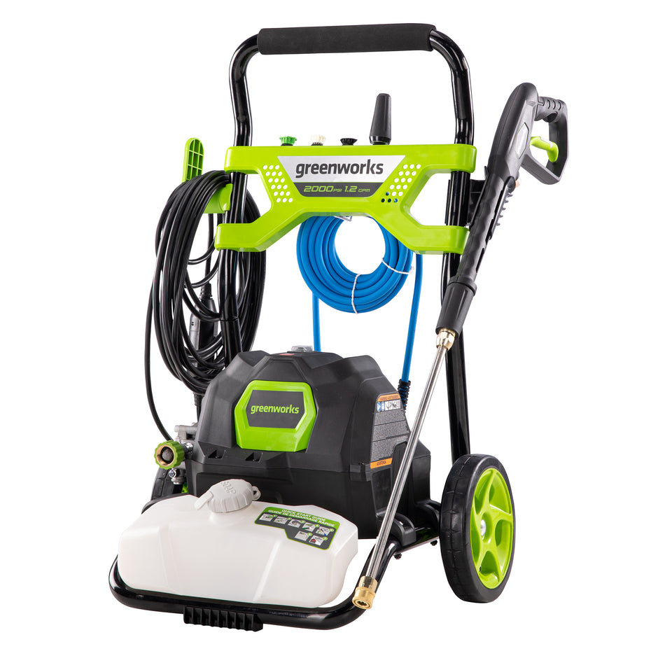 2000 PSI Electric Pressure Washers | Greenworks Tools