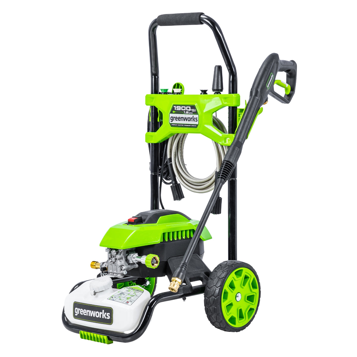OPEN BOX 1900 PSI 1.2 GPM Cold Water Electric Pressure Washer