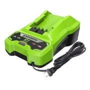 <h3>2A Charger</h3><p>Fully recharge your 4.0Ah battery in 120 minutes.</p>