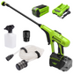 40V 600-PSI Cordless Battery Power Cleaner w/ 2.0Ah USB Battery and Charger