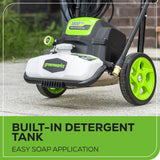 1800 PSI 1.1 GPM Corded Electric Pressure Washer (Open Frame)