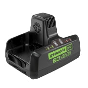 <h3>8A Dual-port Charger</h3><p>Fully recharge two 4Ah batteries in about 60 minutes.</p>