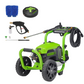 RENEWED 3000 PSI 2.0 GPM Cold Water Electric Pressure Washer Combo Kit w/ Short Gun, Mitts and 15" Surface Cleaner