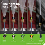 Corded/60V Hybrid 3000-PSI 2.0 GPM Electric Pressure Washer w/ (2) 5.0Ah Batteries & Dual-Port Charger