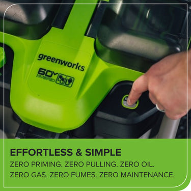 Corded/60V 3000-PSI 2.0 GPM Electric Pressure Washer w/ (2) 5.0Ah Batteries & Dual-Port Charger