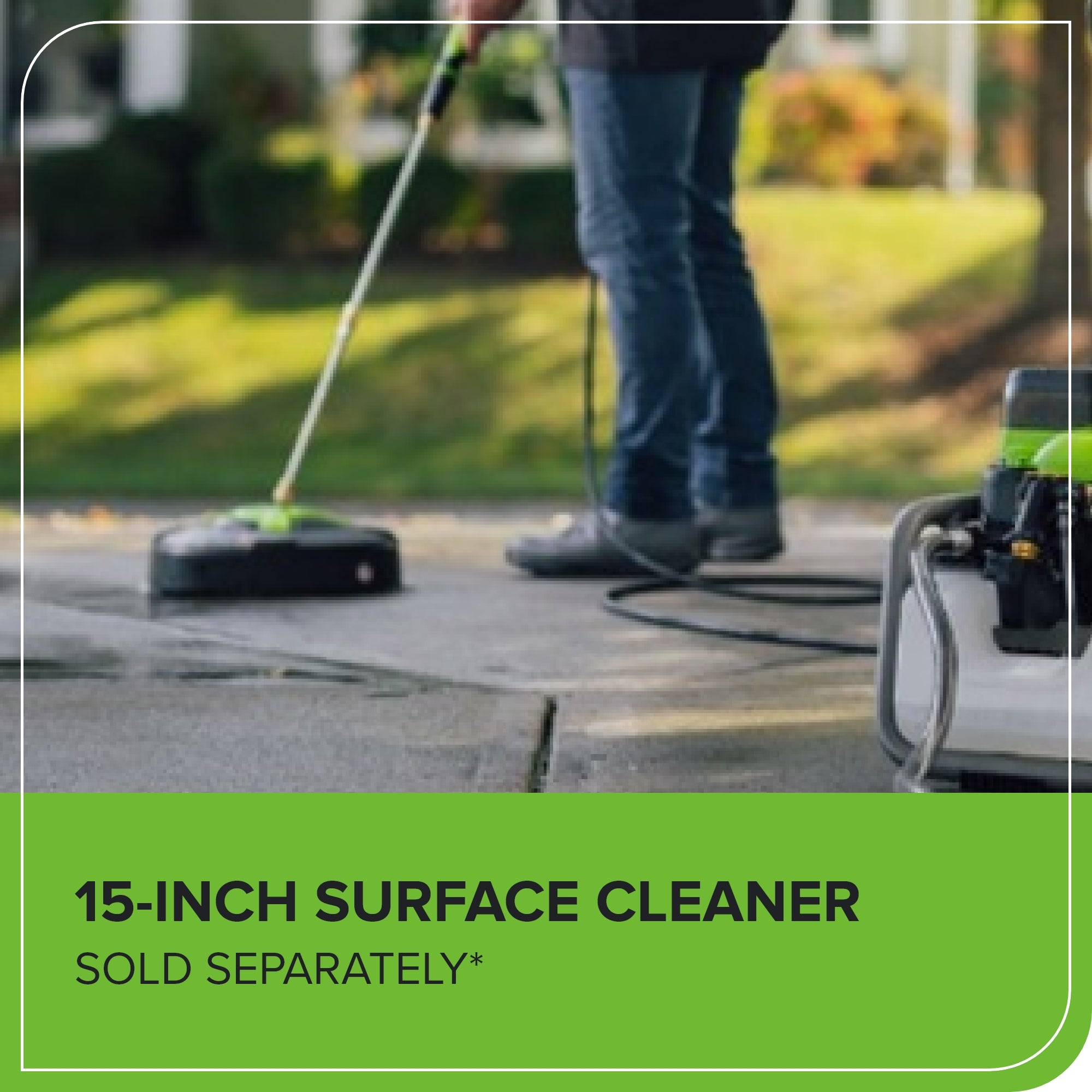 Corded/60V 3000-PSI 2.0 GPM Electric Pressure Washer w/ (2) 5.0Ah Batteries & Dual-Port Charger