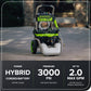 60V/AC Hybird 3000-PSI 2.0 GPM Electric Pressure Washer (Tool Only)