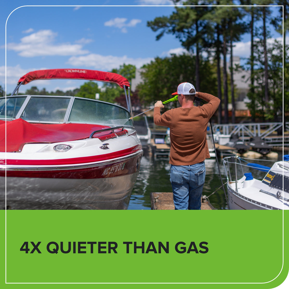 60V/AC Hybrid 3000-PSI 2.0 GPM Electric Pressure Washer (Tool Only)