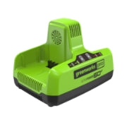 <h3>6A Charger</h3><p>Fully recharge your two 5.0Ah battery in 100 minutes.</p>